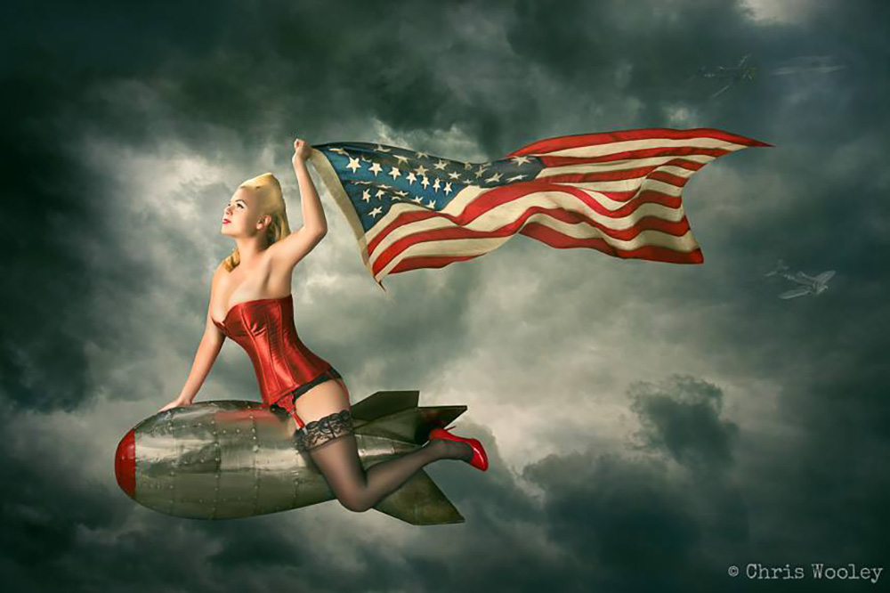 Victory Pinup by Chris Wooley